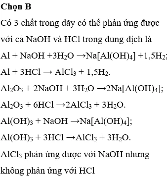 Cân bằng phản ứng phân hủy AlCl3