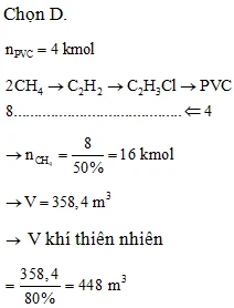 Phản ứng C2H2 + HCl