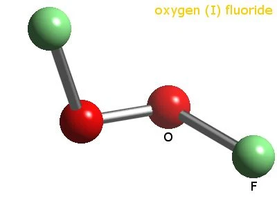 Cấu trúc của Fluorine dioxide