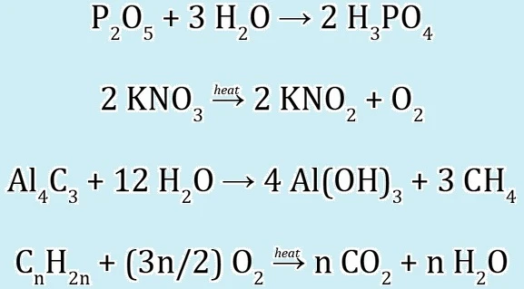 Cách lập phương trình hóa học