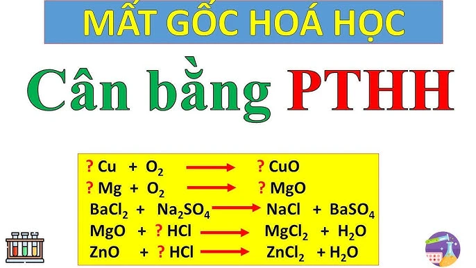 Hình ảnh cân bằng phương trình hóa học