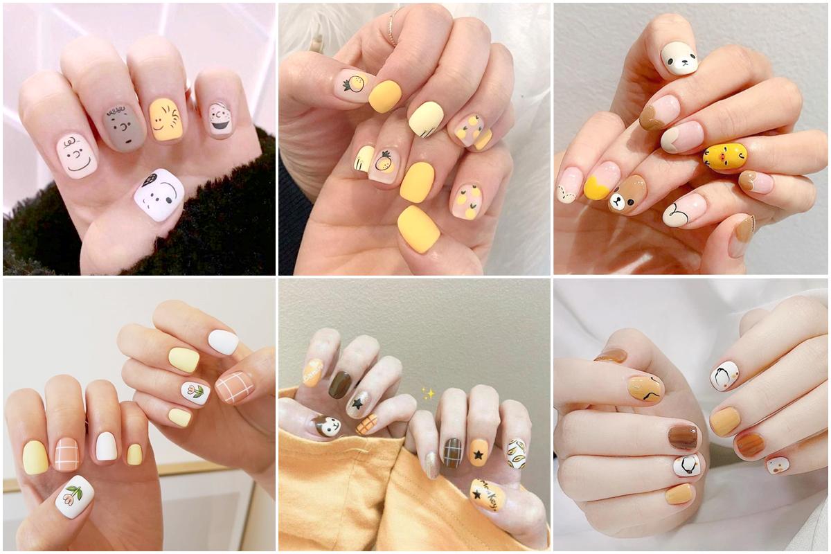 100+ mẫu nail nhẹ nhàng đi học phù hợp với nữ sinh