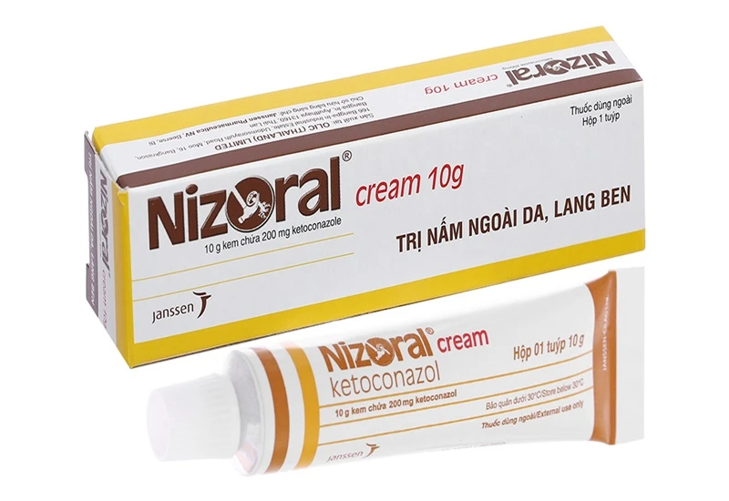 Thuốc trị nấm da đầu Nizoral cream 10g và một số lưu ý khi sử dụng