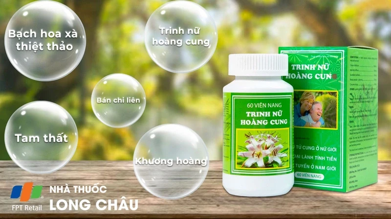 Thuốc trinh nữ hoàng cung hỗ trợ điều trị u xơ tử cung