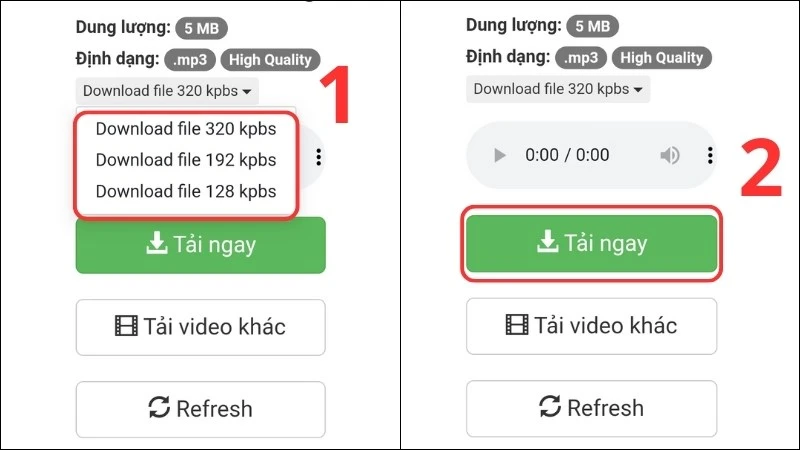 Cách tải nhạc từ YouTube về điện thoại, máy tính dễ dàng nhất - Thegioididong.com