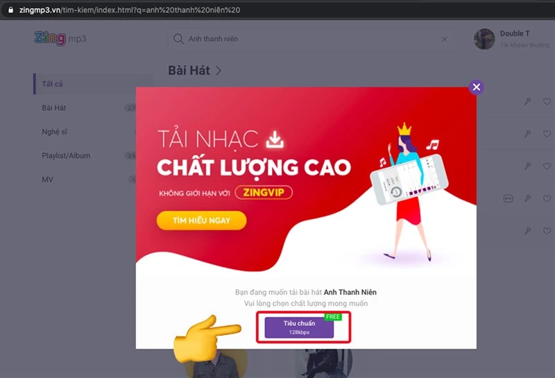 Cách tải nhạc Zing MP3 về điện thoại, máy tính cực kỳ đơn giản