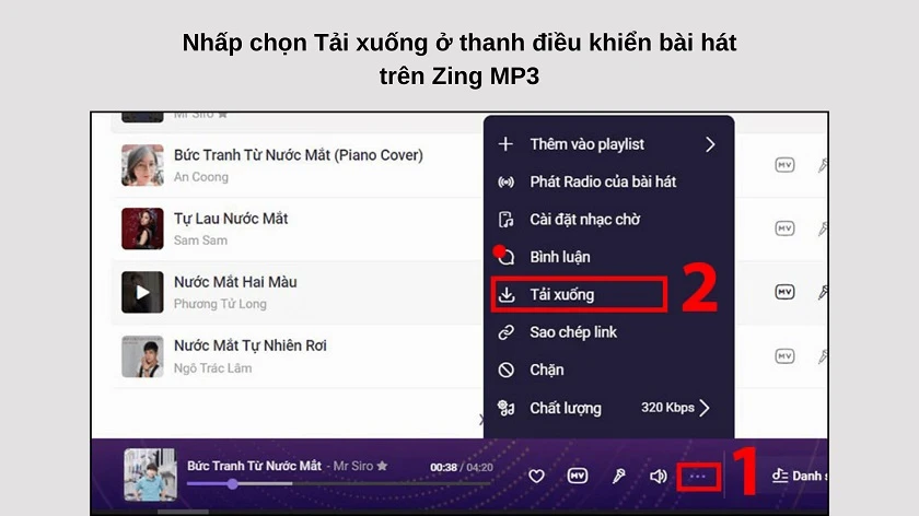 Cách tải nhạc Mp3 miễn phí về USB chất lượng cao từ A-Z