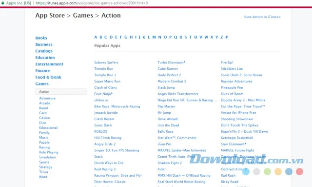 App Store Cửa hàng ứng dụng, game cho iPhone/iPad/iPod Touch